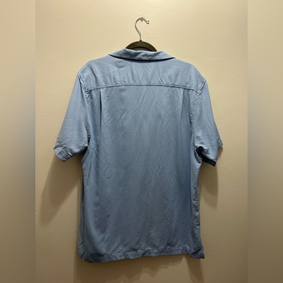 Tommy Bahama Silk Blend Button Down Shirt Large - Picture 2 of 3